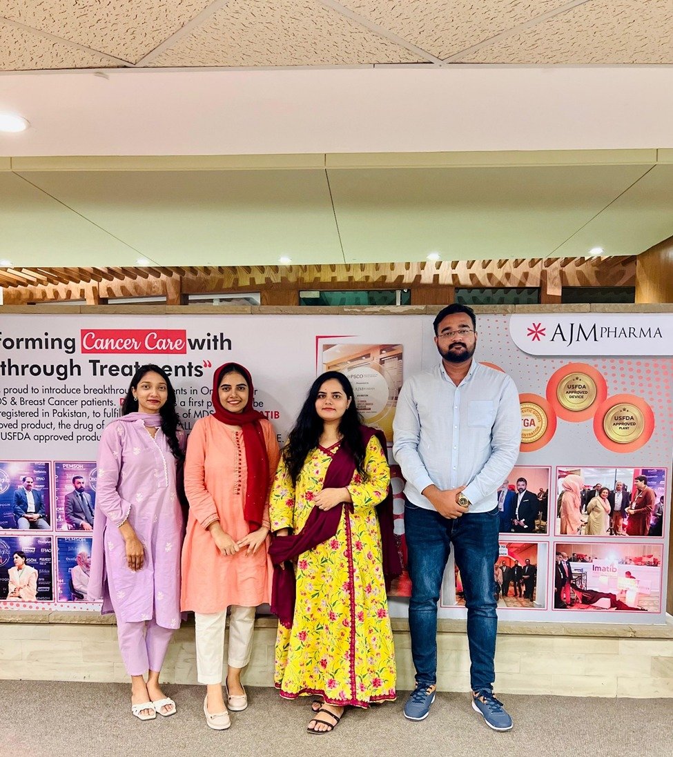 AJM Pharma oncology marketing research team